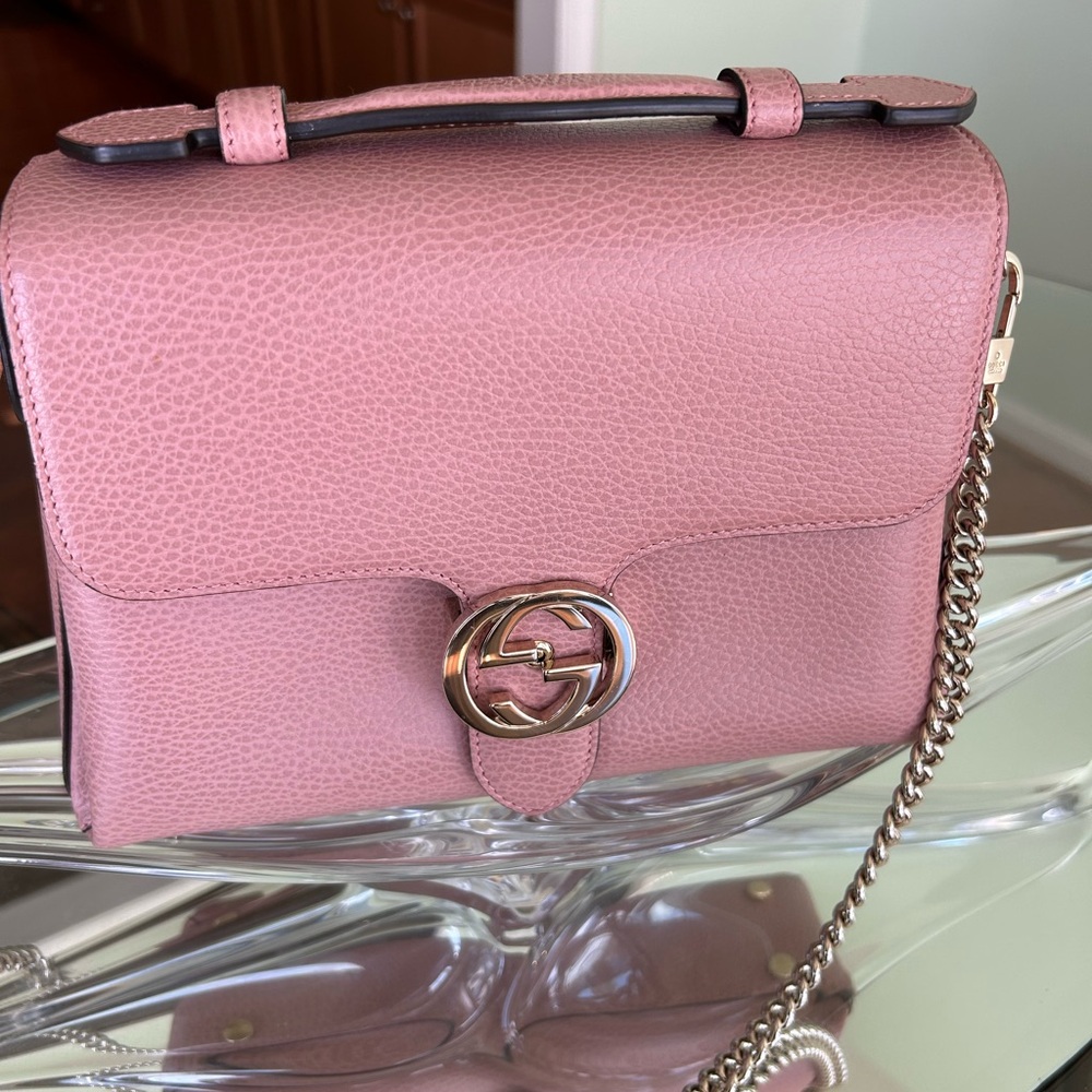 Gucci Pebbled Leather Bag - Picture 2 of 11